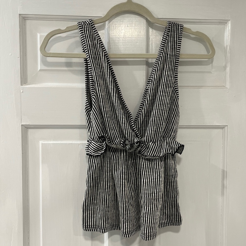 Caution To The Wind Striped Top
